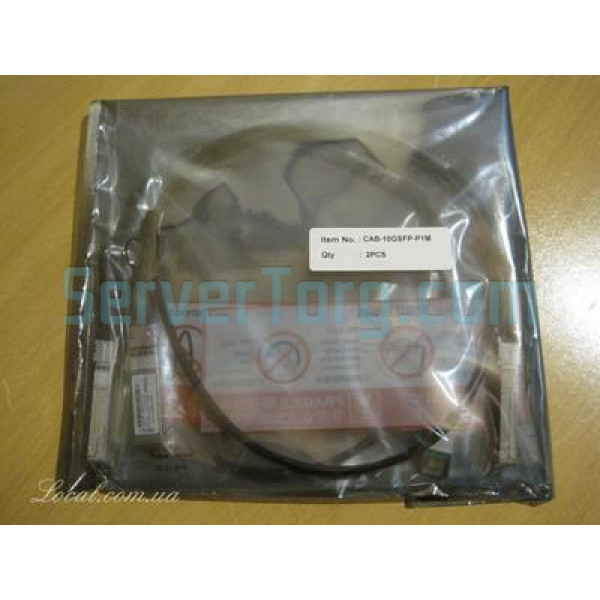 Cisco 1м. Twinax Cable SFP-H10GB-CU1M (CAB-10GSFP-P1m)