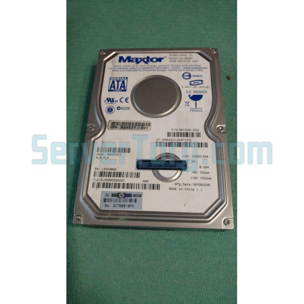 MAXTOR HP 80GB 6l080mo SATA 3.5"